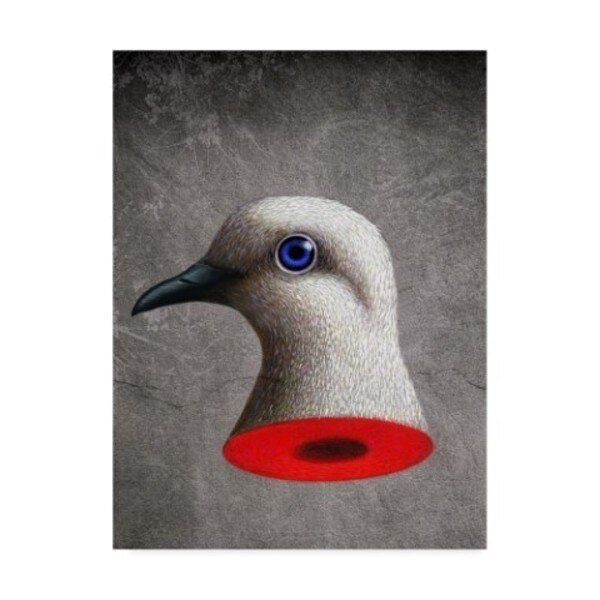 Anthony Freda 'Peace Dove Head' Canvas Art, 18x24, Trademark Fine Art, Mfr#: ALI38697-C1824GG